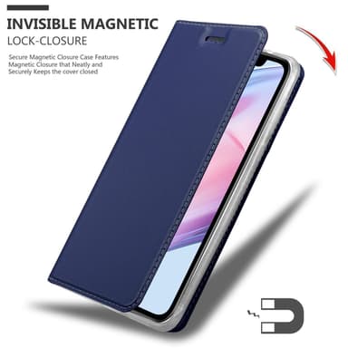 iPhone 13 Suojakuori Lompakkokotelo (Sininen)