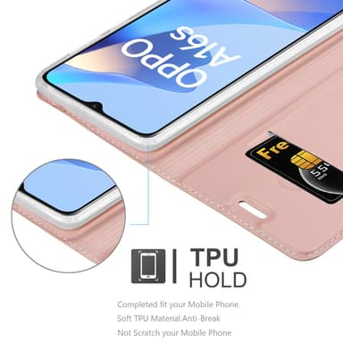 Oppo A16s / A54s Suojakuori Lompakkokotelo