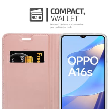 Oppo A16s / A54s Suojakuori Lompakkokotelo