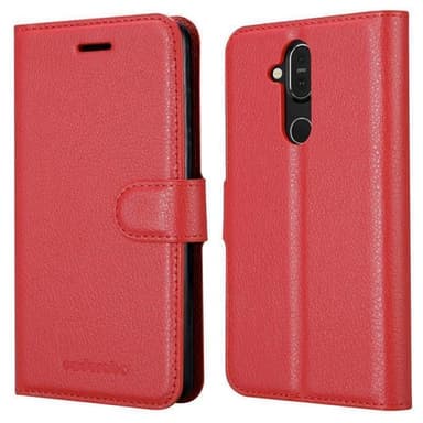 Nokia 7.1 PLUS / X7 Suojakuori Lompakkokotelo
