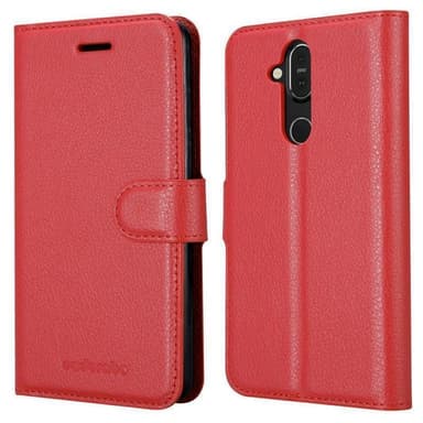 Nokia 7.1 PLUS / X7 Suojakuori Lompakkokotelo