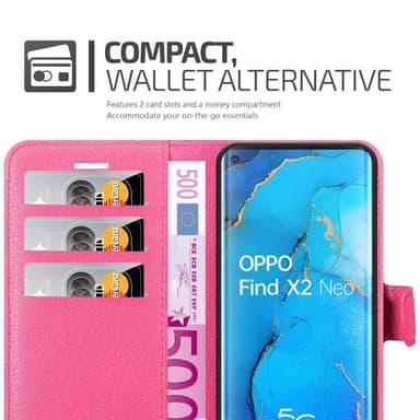Oppo FIND X2 NEO Suojakuori Lompakkokotelo