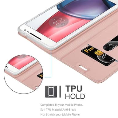 Motorola MOTO G4 / G4 PLUS Suojakuori Lompakkokotelo