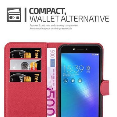Asus ZenFone LIVE / 3 GO Suojakuori Lompakkokotelo