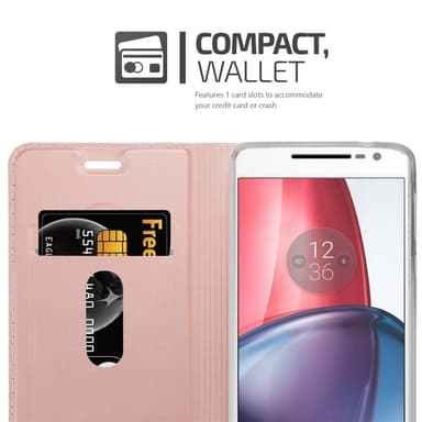 Motorola MOTO G4 / G4 PLUS Suojakuori Lompakkokotelo