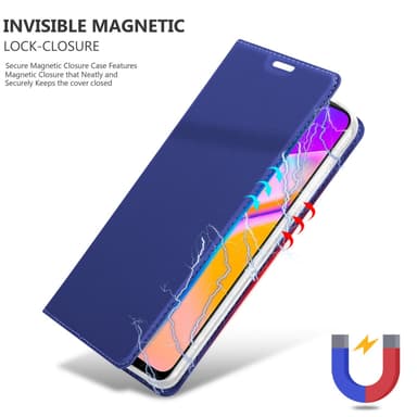 Oppo A94 5G Suojakuori Lompakkokotelo (Sininen)
