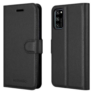 Honor View 30 PRO Suojakuori Lompakkokotelo (Musta)