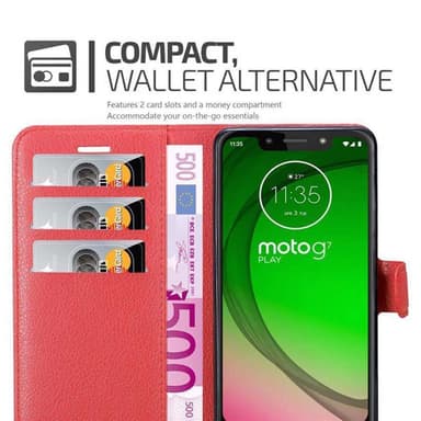 Motorola MOTO G7 PLAY Suojakuori Lompakkokotelo