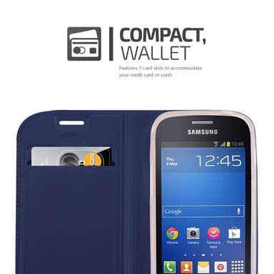 Samsung Galaxy S3 MINI Suojakuori Lompakkokotelo