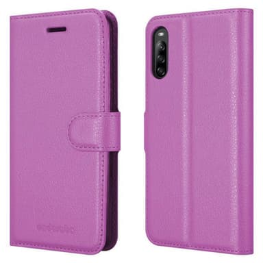 Sony Xperia L4 Suojakuori Lompakkokotelo (Violetti)