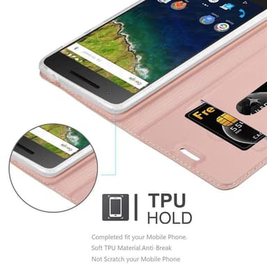 Huawei Google NEXUS 6P Suojakuori Lompakkokotelo