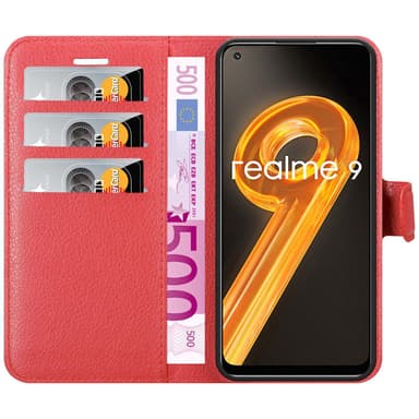 Realme 9 4G / 9 PRO+ Suojakuori Lompakkokotelo