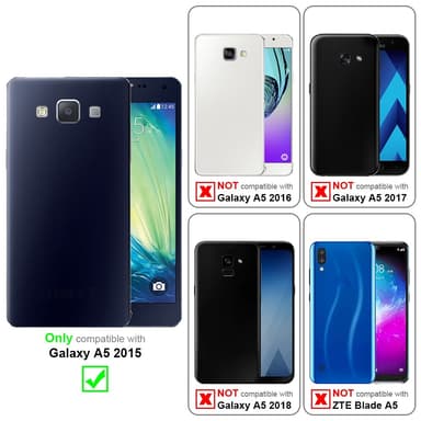 Samsung Galaxy A5 2015 Suojakuori Lompakkokotelo