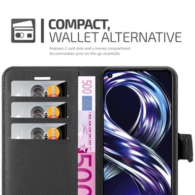 Realme 8i / Narzo 50 4G Suojakuori Lompakkokotelo