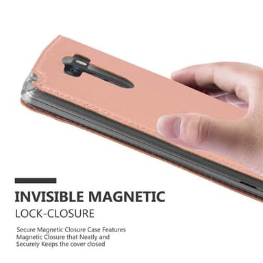 LG G3 Suojakuori Lompakkokotelo (Vaaleanpunainen)