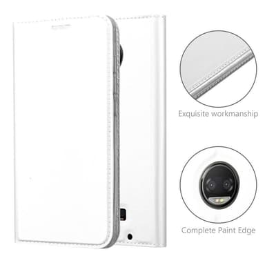 Motorola MOTO Z Suojakuori Lompakkokotelo (Hopea)
