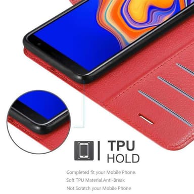Samsung Galaxy J4 PLUS Suojakuori Lompakkokotelo