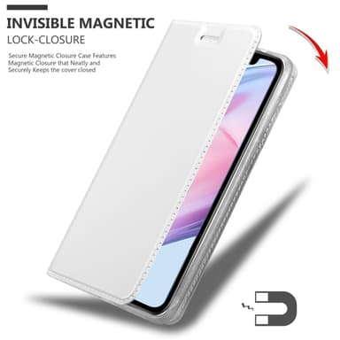 iPhone 13 MINI Suojakuori Lompakkokotelo (Hopea)