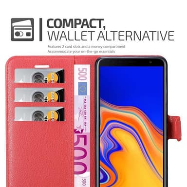 Samsung Galaxy J4 PLUS Suojakuori Lompakkokotelo