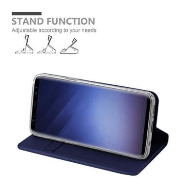 Samsung Galaxy S9 Suojakuori Lompakkokotelo (Sininen)