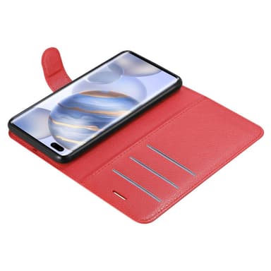 Honor 30 PRO Suojakuori Lompakkokotelo (Punainen)