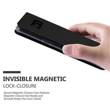 Samsung Galaxy S8 Suojakuori Lompakkokotelo (Musta)
