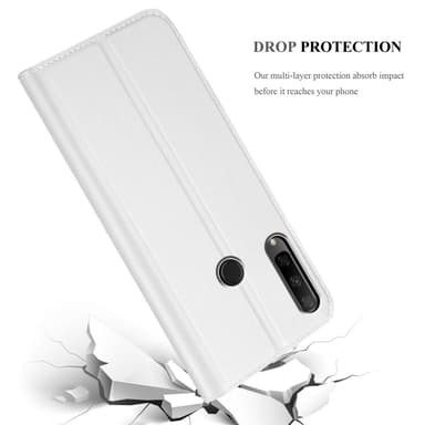 Honor 9X Suojakuori Lompakkokotelo (Hopea)