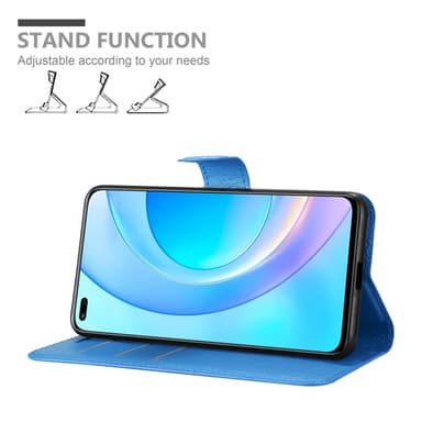 Honor 50 LITE Suojakuori Lompakkokotelo (Sininen)