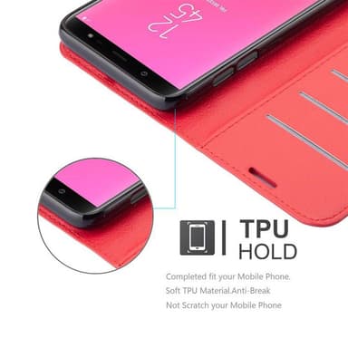 Samsung Galaxy J8 2018 Suojakuori Lompakkokotelo