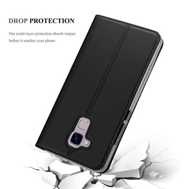 Honor 5C Suojakuori Lompakkokotelo (Musta)