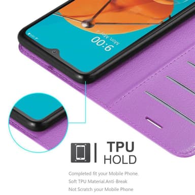 LG KQ51 Suojakuori Lompakkokotelo (Violetti)