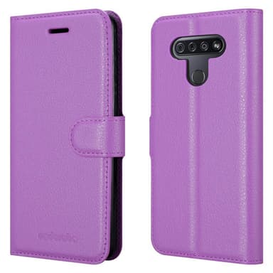 LG KQ51 Suojakuori Lompakkokotelo (Violetti)