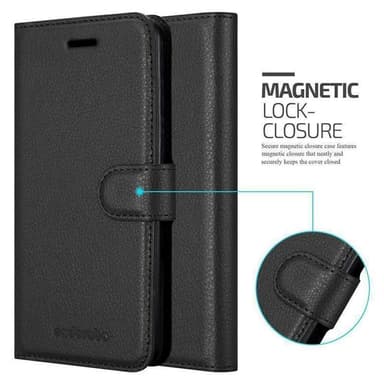 Huawei P40 Suojakuori Lompakkokotelo (Musta)