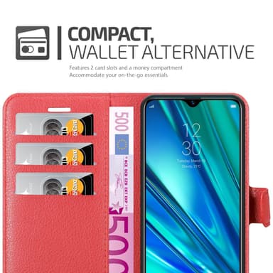 Realme 5 PRO / Realme Q Suojakuori Lompakkokotelo