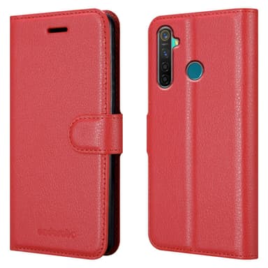 Realme 5 PRO / Realme Q Suojakuori Lompakkokotelo