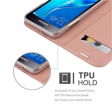 Samsung Galaxy J1 2016 Suojakuori Lompakkokotelo