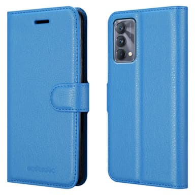 Realme GT Master Suojakuori Lompakkokotelo (Sininen)