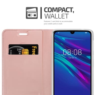 Huawei Y6 2019 Suojakuori Lompakkokotelo