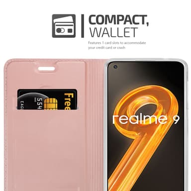Realme 9 4G / 9 PRO+ Suojakuori Lompakkokotelo