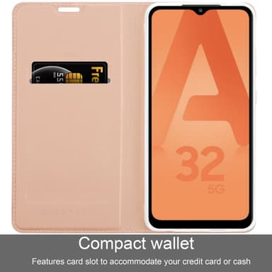 Samsung Galaxy A32 5G Suojakuori Lompakkokotelo
