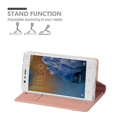 Nokia 3 2017 Suojakuori Lompakkokotelo