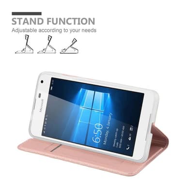Nokia Lumia 650 Suojakuori Lompakkokotelo