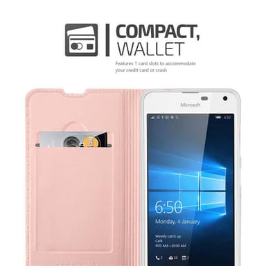 Nokia Lumia 650 Suojakuori Lompakkokotelo