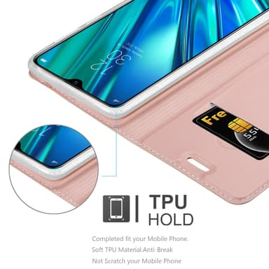 Realme 5 PRO / Realme Q Suojakuori Lompakkokotelo