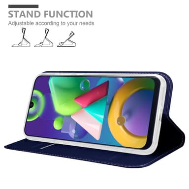 Samsung Galaxy M31 Suojakuori Lompakkokotelo (Sininen)