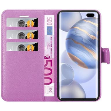 Honor 30 PRO Suojakuori Lompakkokotelo (Violetti)