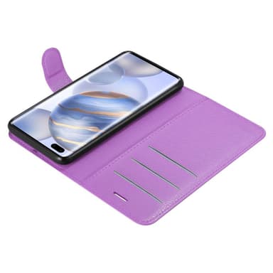 Honor 30 PRO Suojakuori Lompakkokotelo (Violetti)