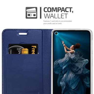 Honor 20 PRO Suojakuori Lompakkokotelo (Sininen)