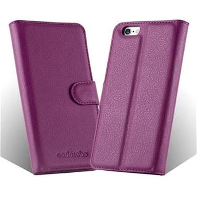 iPhone 6 / 6S Suojakuori Lompakkokotelo (Violetti)