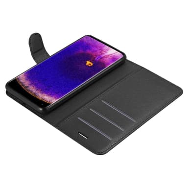 Oppo FIND X5 PRO Suojakuori Lompakkokotelo (Musta)